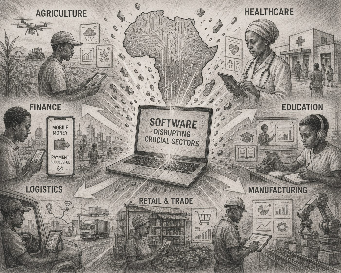 The Edge of Software: How AI Is Rewiring Africa’s Conservative Economy