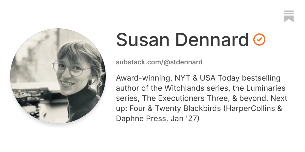 Susan Dennard | Substack