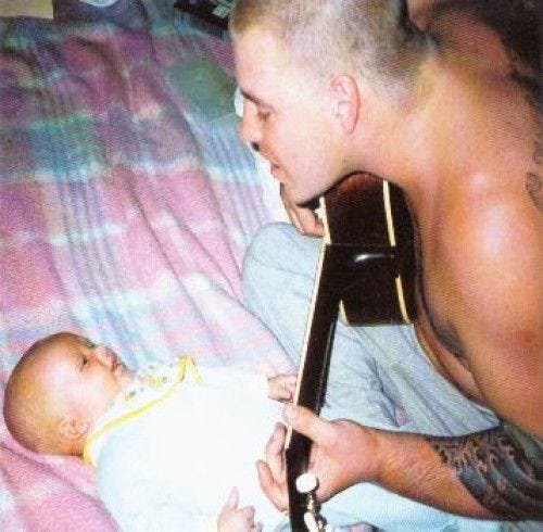 Bradley Nowell with son Jakob | Bradley nowell, Bradley sublime ...