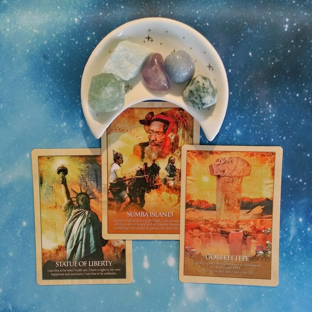 A Message from the Universe ~ Creation is Calling, Earth Power Oracle Cards