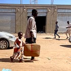 Fighting nears the Wad Madani bridge