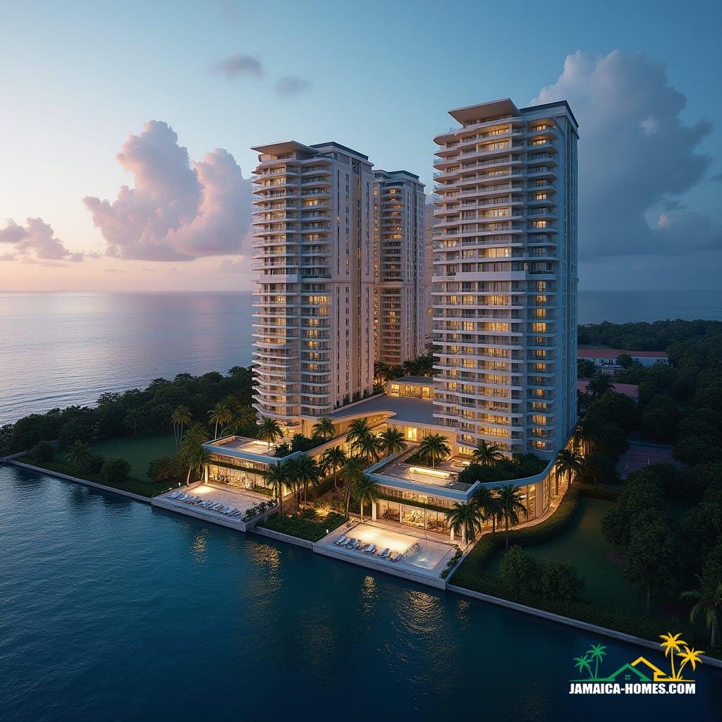 Luxury real estate scheme in jamaica caribbean
