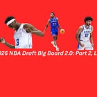 2026 NBA Draft Big Board 2.0: Part 2, Lottery