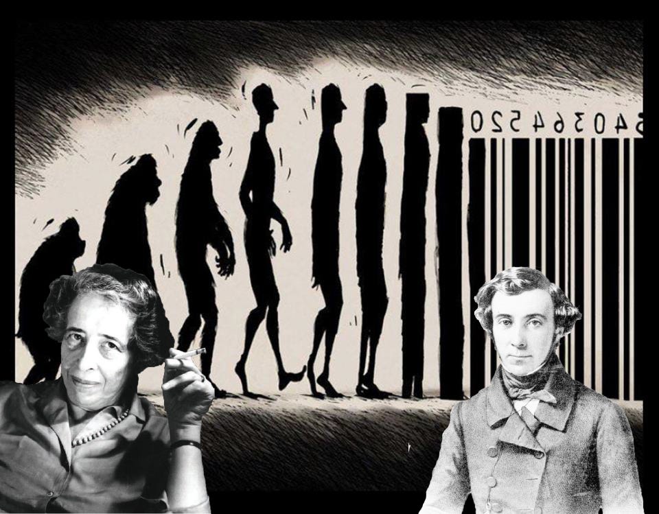 Conformismo democratico: un dialogo tra A. Tocqueville e H. Arendt - La Chiave di Sophia Conformismo democratico: un dialogo tra A. Tocqueville e H. Arendt - La Chiave di Sophia
