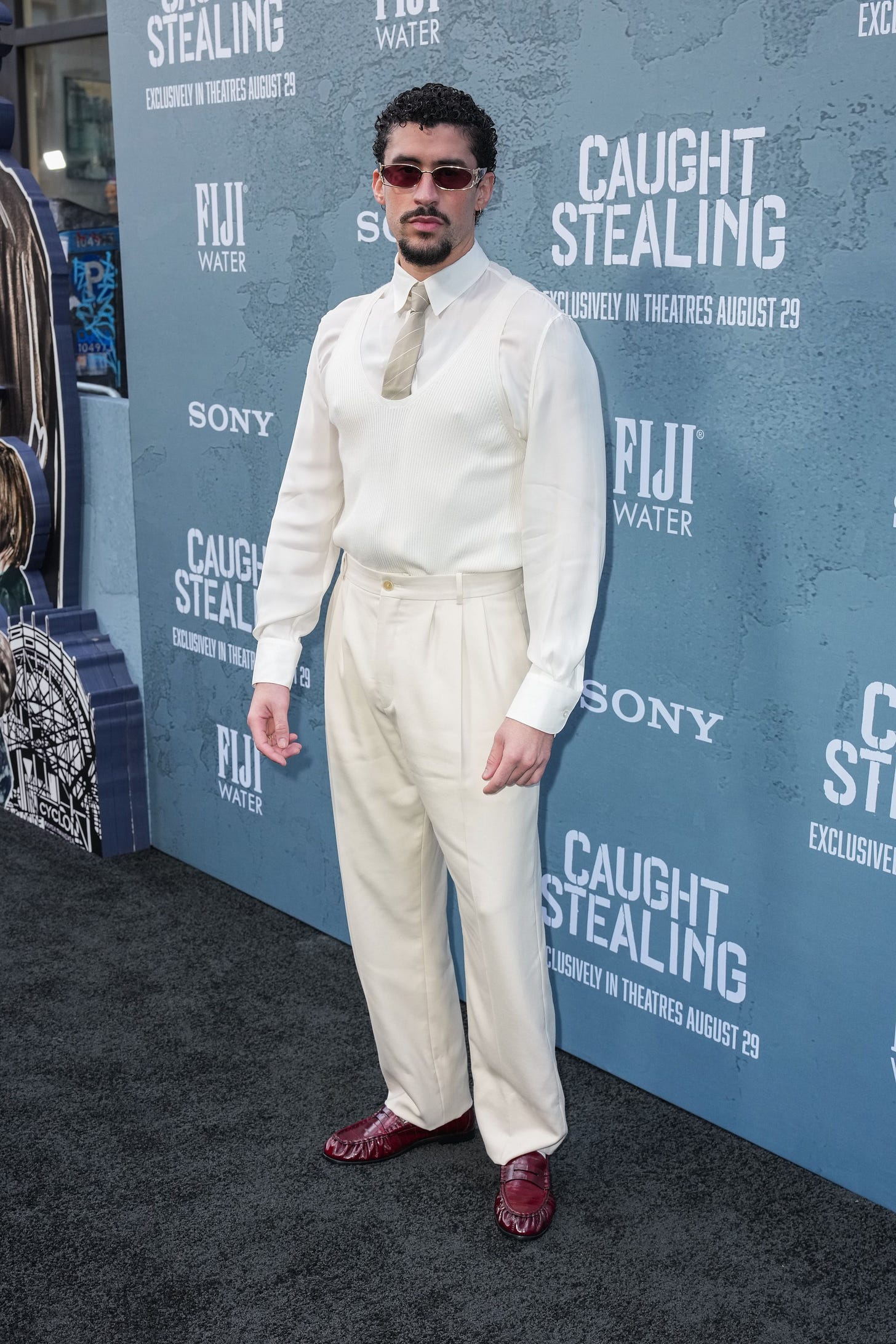Austin Butler and Bad Bunny Walk the Red Carpet in Contrasting Fits