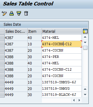 Table control display table-control-final-abap-execute