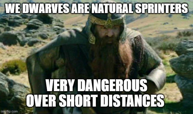 gimli running Memes & GIFs - Imgflip