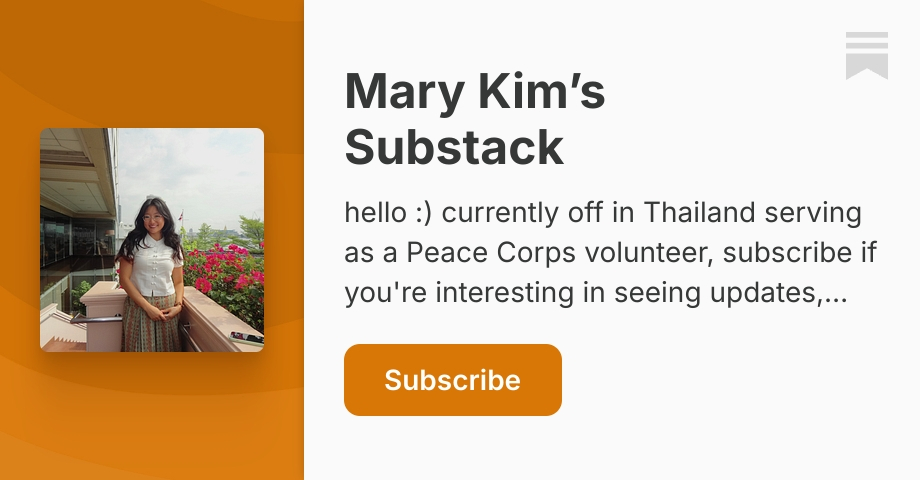 Mary Kim’s Substack | Substack