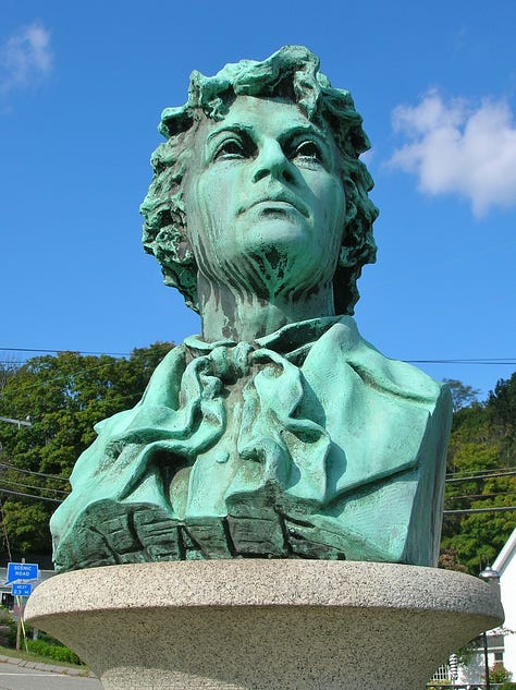 David Bushnell, Benjamin Tallmadge and Nathan Hale