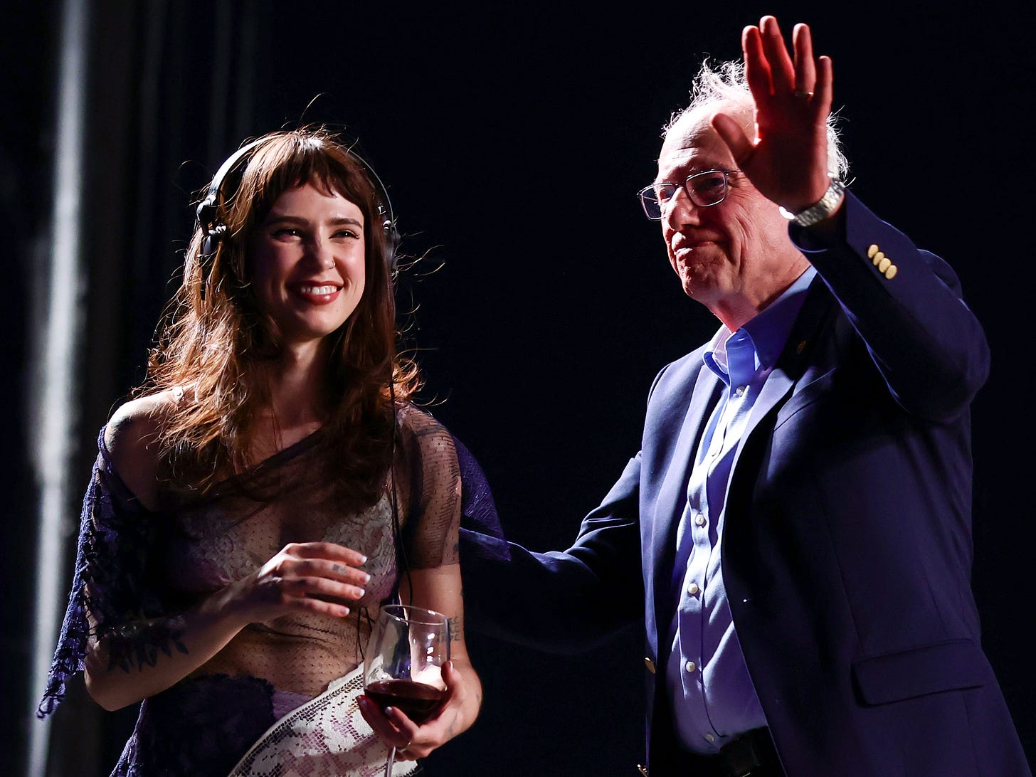 Watch Bernie Sanders Introduce Clairo at Coachella 2025 | Pitchfork