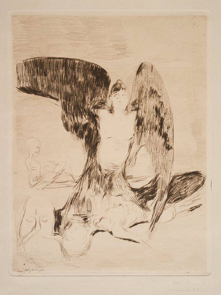 Harpy Edvard Munch (1863 - 1944) | Drypoint printed in black… | Flickr