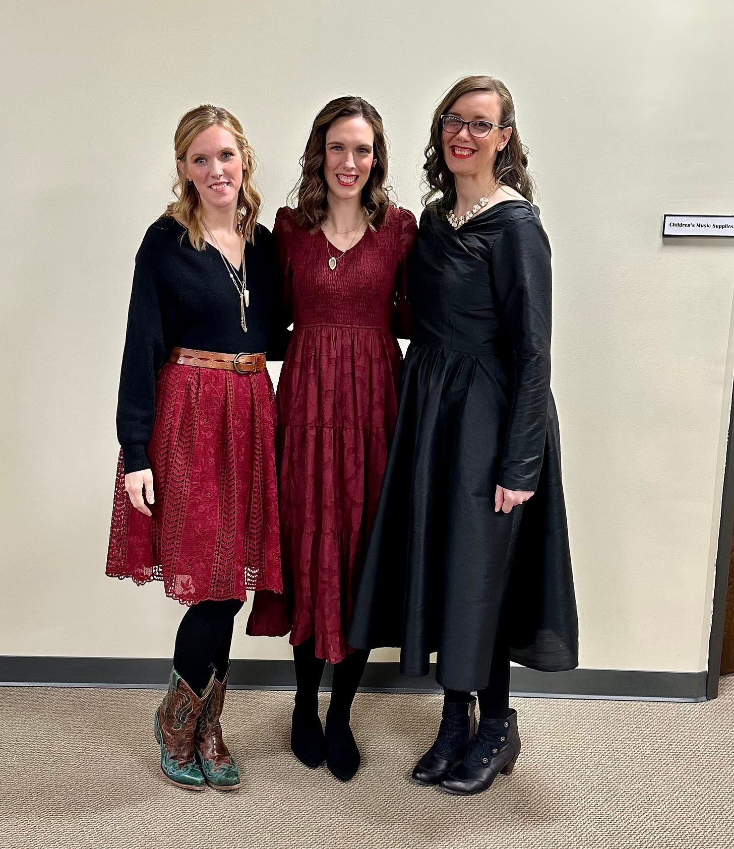 CC dress with sisters.jpg