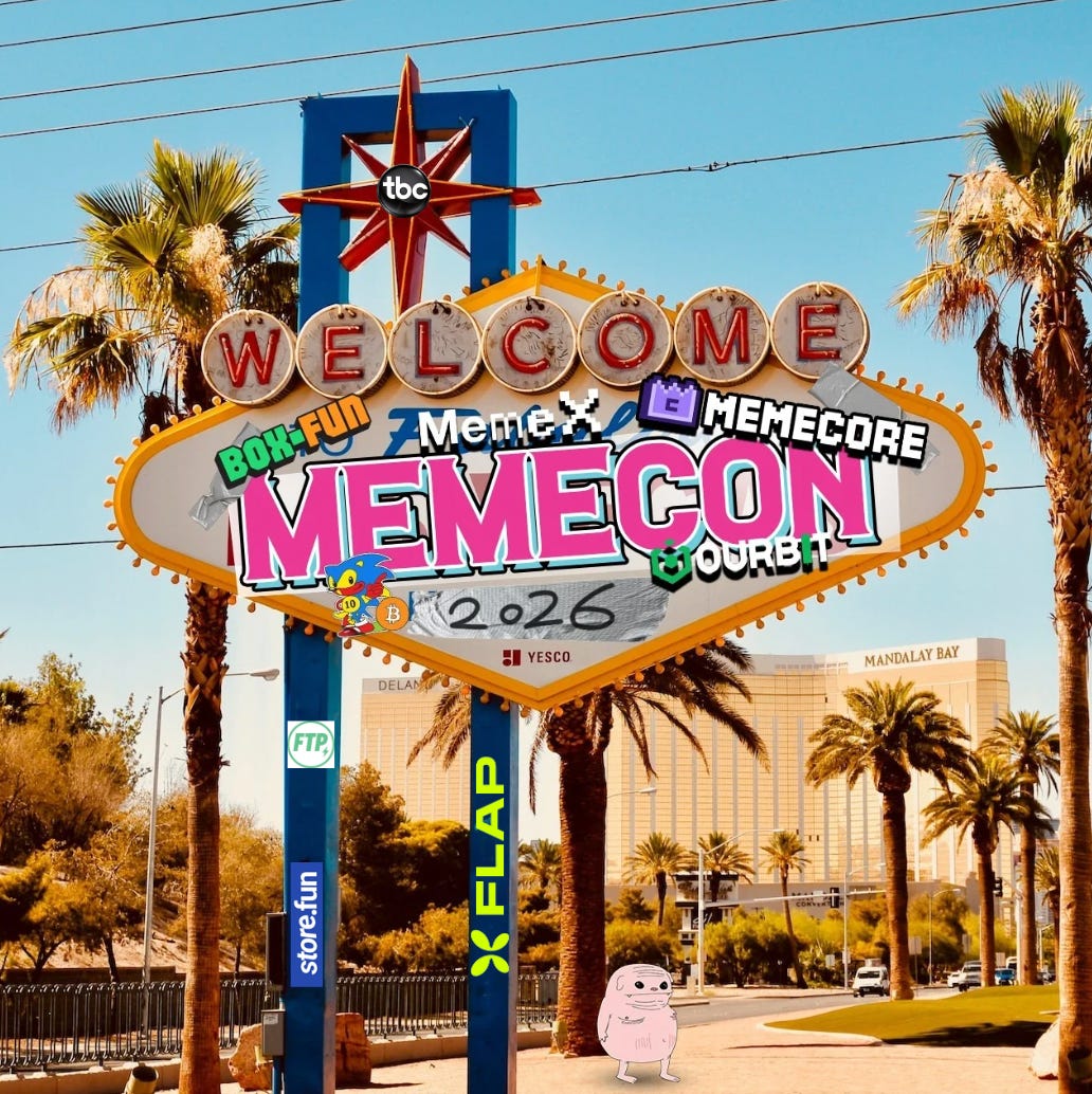 🚀 All in: MemeCon (Las) Vegas 2026 🎰