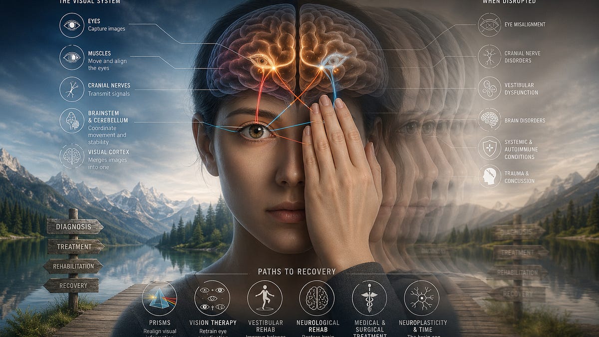 The Neurology of Double Vision: When the Eyes and Brain Stop Agreeing