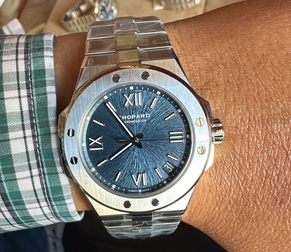 Chopard Alpine Eagle 41 XPS Salmon Dial Ref 298623-3001: A