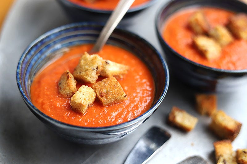 Tomato Ginger Bisque