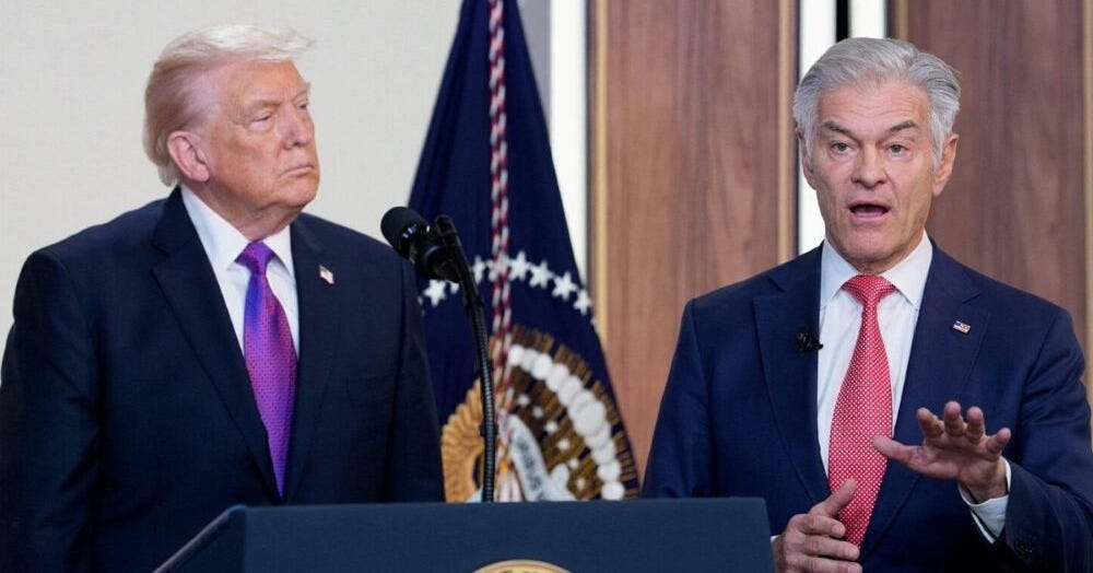 Dr. Oz Reveals President Trump Thinks Diet Coke Can 'Kill Cancer Cells' –  National Enquirer | Latest Celebrity News, Pictures & Entertainment