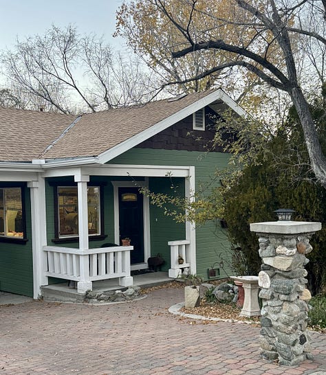 old historic cottages in Prescott Arizona