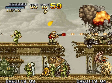 Metal Slug screenshots