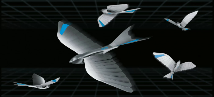 In order to replicate natural flight as closely as possible, Festo's BionicSwift wings are modelled on bird feathers