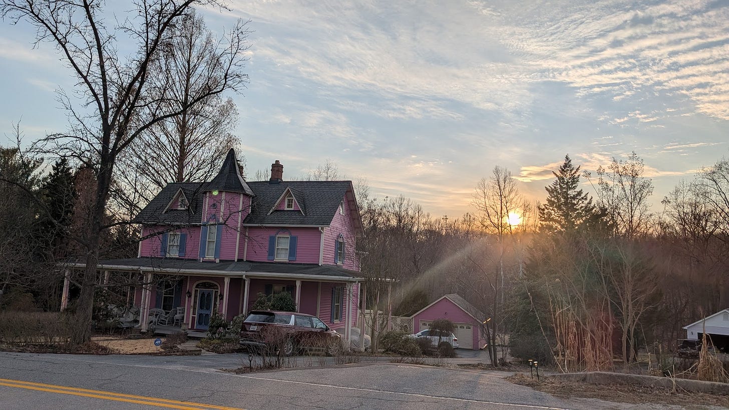Pink house