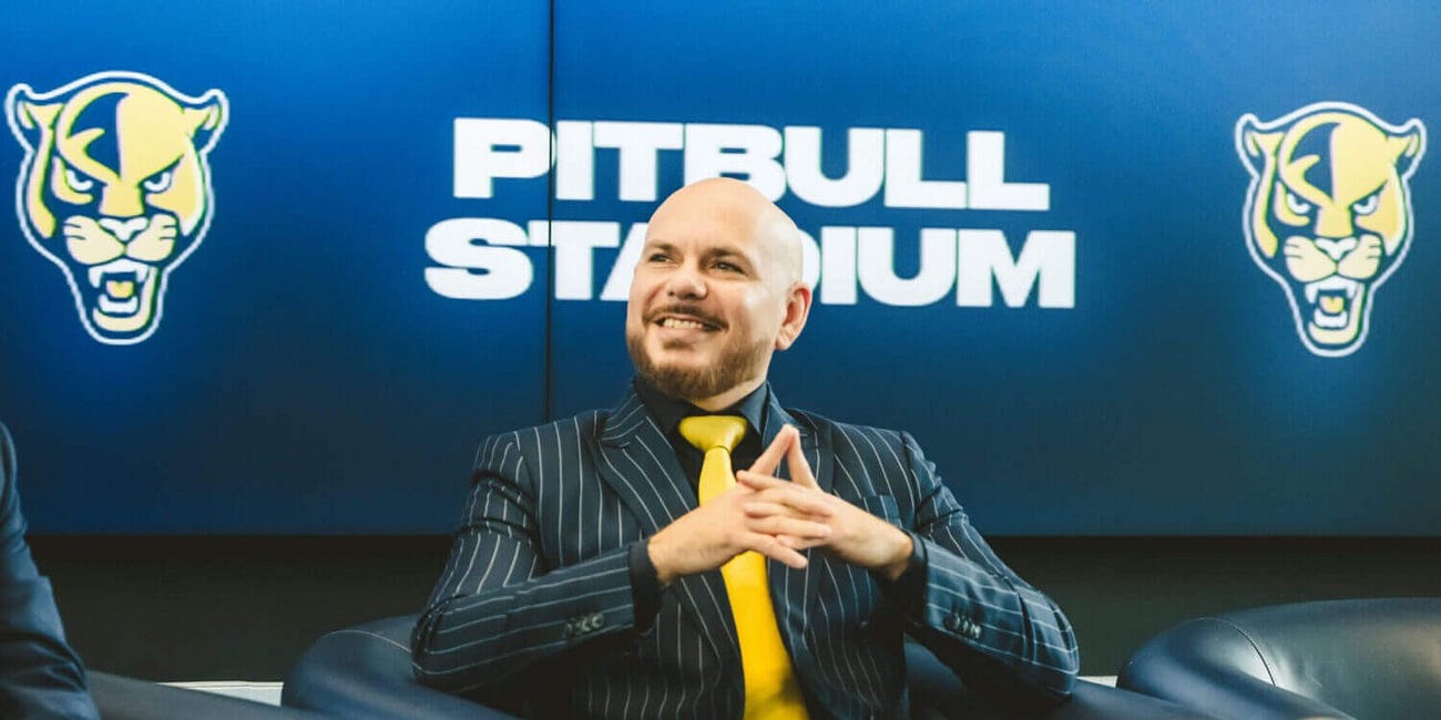 ¡Dale! Pitbull asegura los derechos de usar su nombre para el estadio de fútbol de FIU