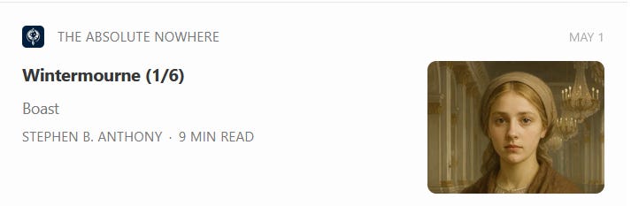 Wintermourne Part 1/6