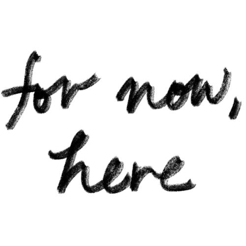 Artwork for For Now, Here