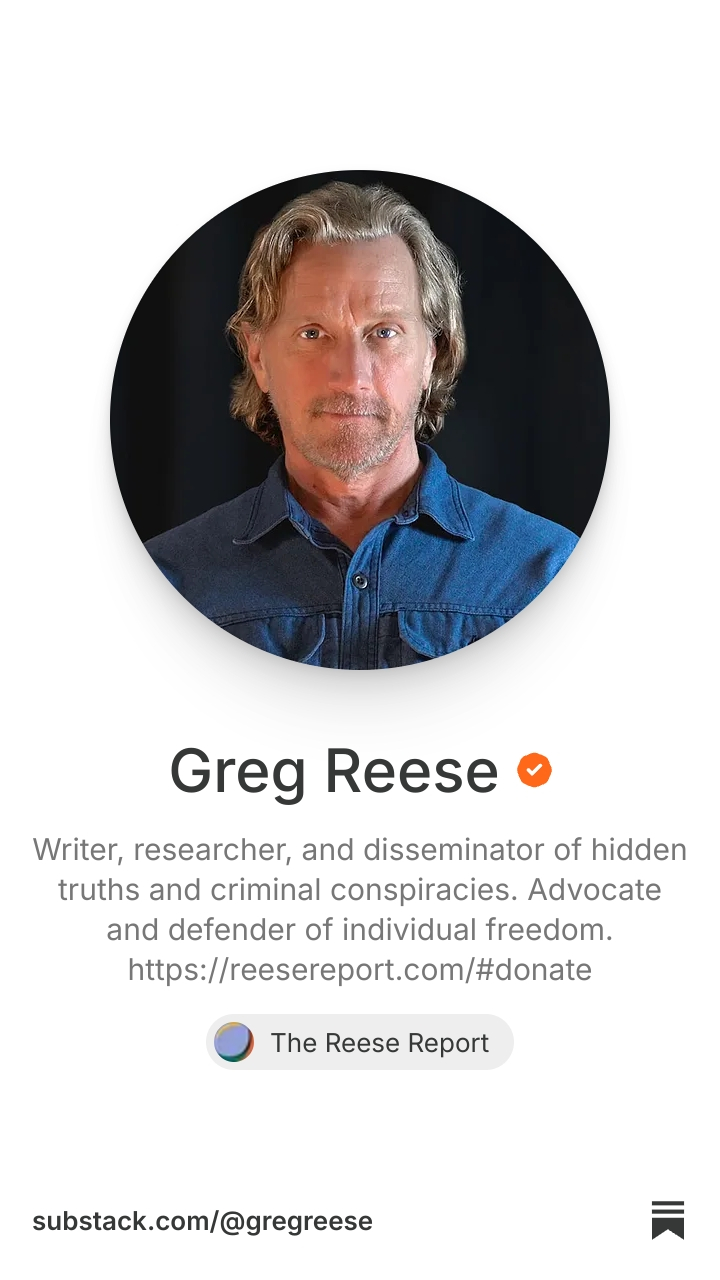 Greg Reese | Substack