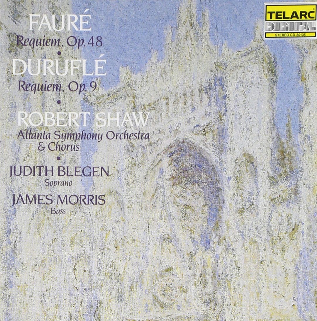 Shaw/Atlanta Symphony Orchestra & Chorus - Faure & Durufle: Requiem -  Amazon.com Music