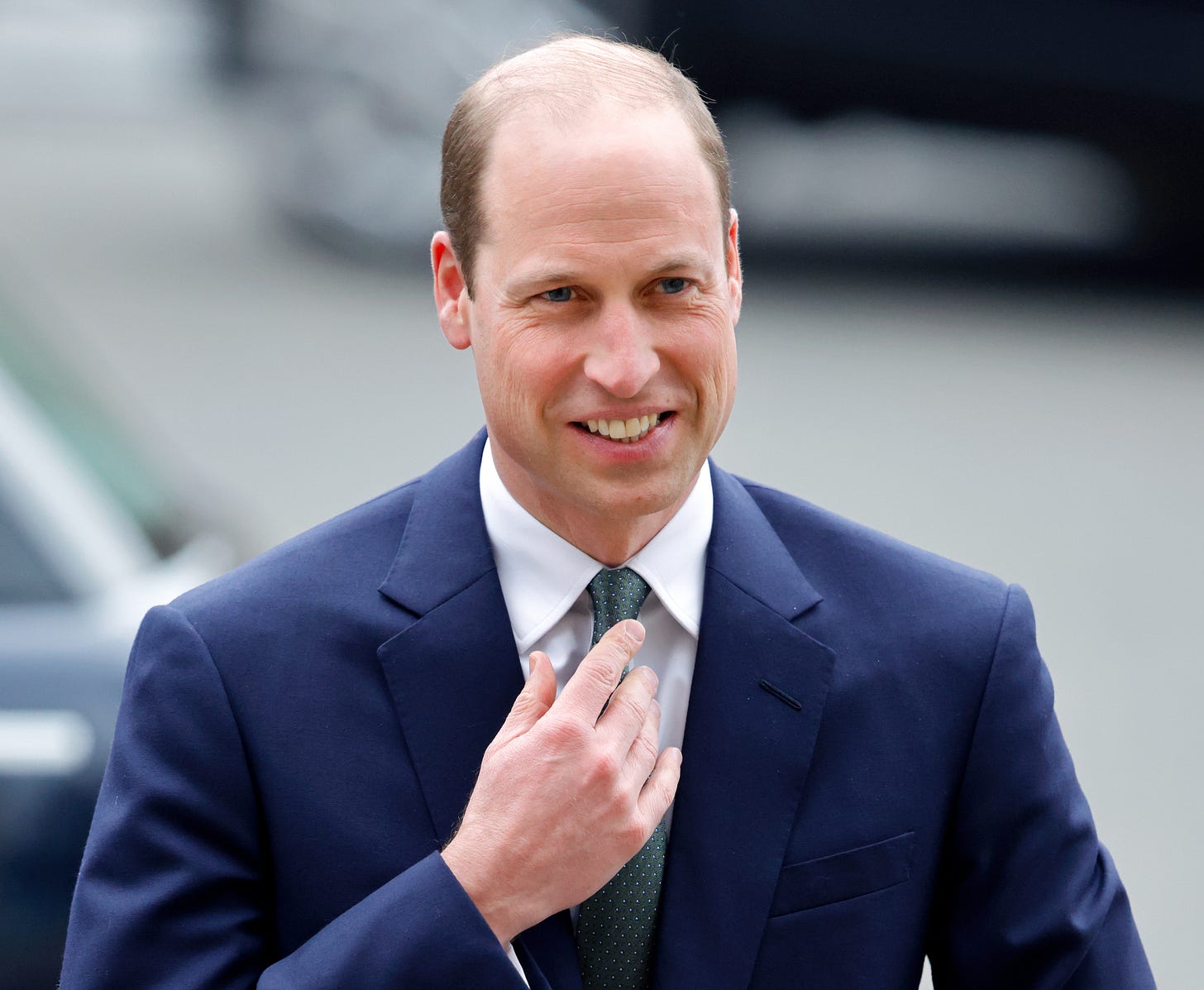 prince william smiling