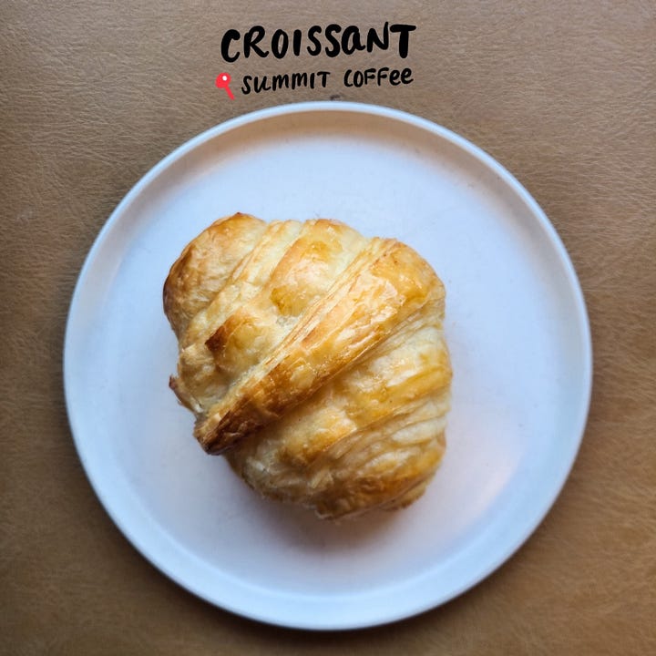 Summit Coffee croissant