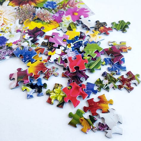 Oakland Puzzle Company Boxcar Flower Farm Bouquets