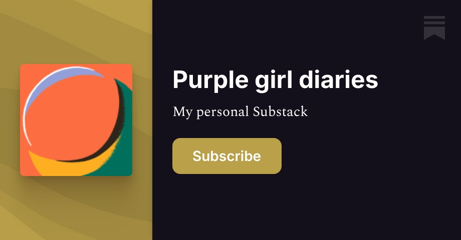 Purple Substack Purple girl diaries | Substack