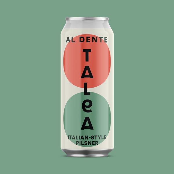 Al Dente Italian-Style Pilsner – TALEA Beer Co.