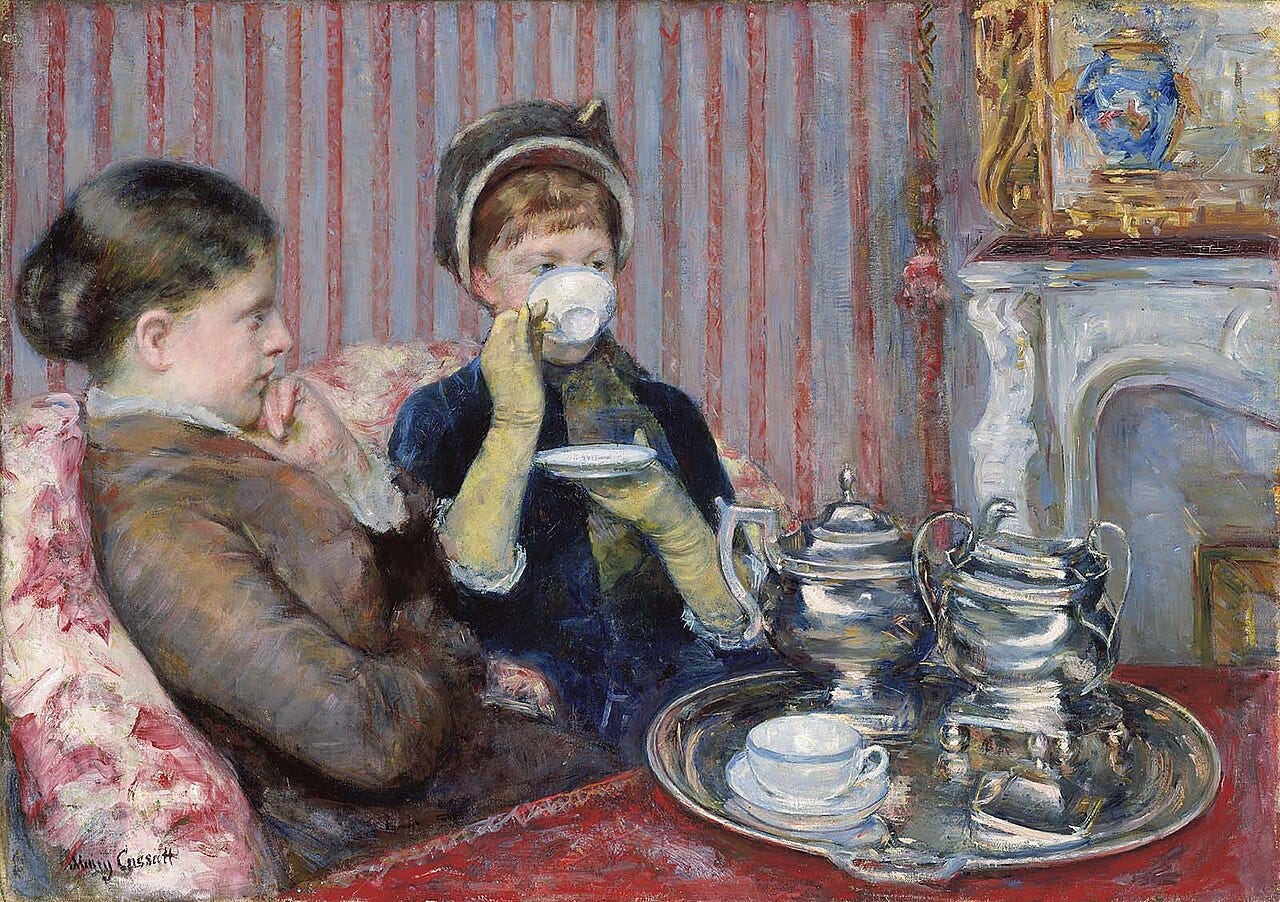 Mary Cassatt The Tea Mary Cassatt The Tea