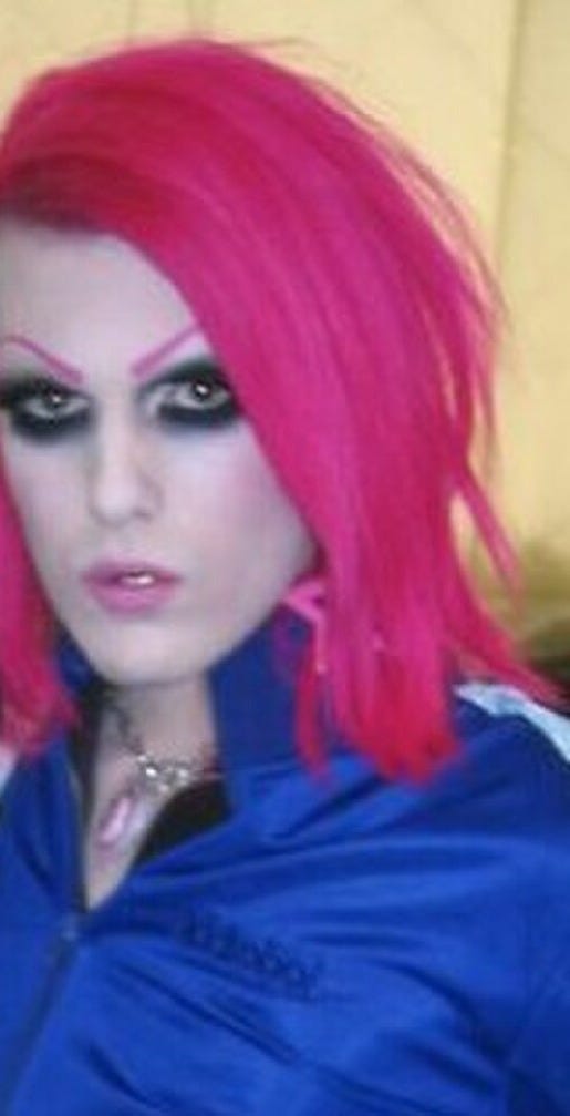 Jeffree Star at Bamboozle 2007, wearing a colorful outfit and dramatic makeup, embodying his MySpace-era style. Jeffree Star at Bamboozle 2007, wearing a colorful outfit and dramatic makeup, embodying his MySpace-era style.