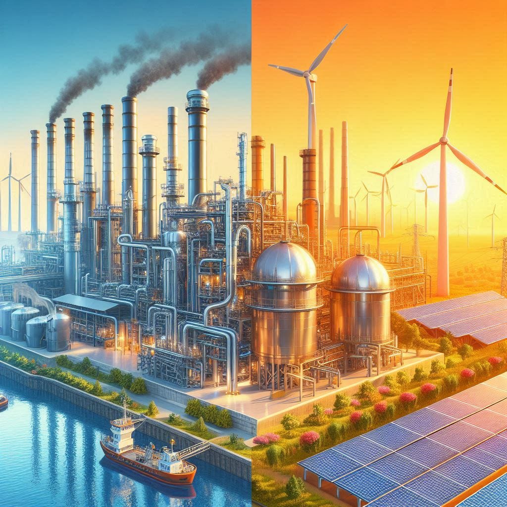 Traditional tech vs climate tech
