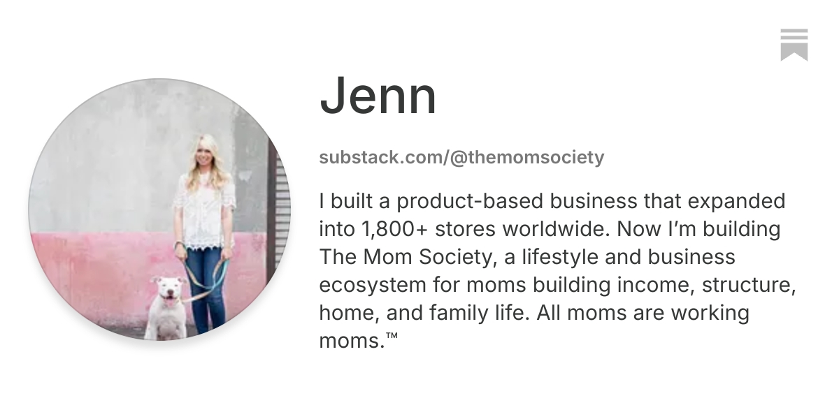 Jenn | Substack