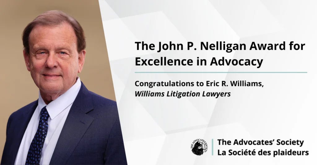 Nelligan Award Announcement