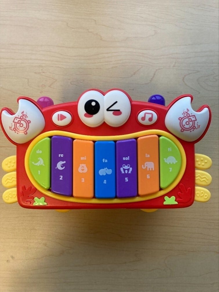 Recalled Multifunctional Puzzle Crab Toy