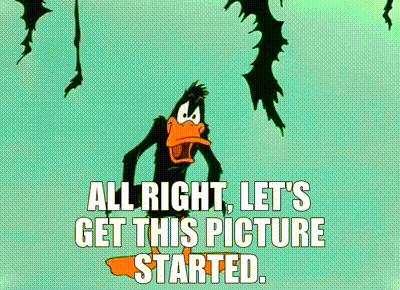 YARN | All right, let's get this picture started. | Looney Tunes Golden  Collection: Volume 1 - S01E16 Duck Amuck | Video gifs by quotes | d811d442  | 紗