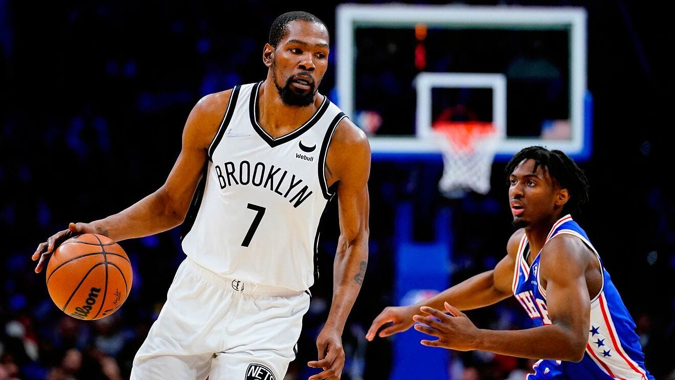 Kevin Durant taunts 76ers fans by remembering Ben Simmons (VIDEO) | Marca