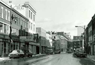 The Water Street Historic District National Historic Site of Canada, 1986. © Agence Parcs Canada/Parks Canada Agency, J. Harris, 1986.
