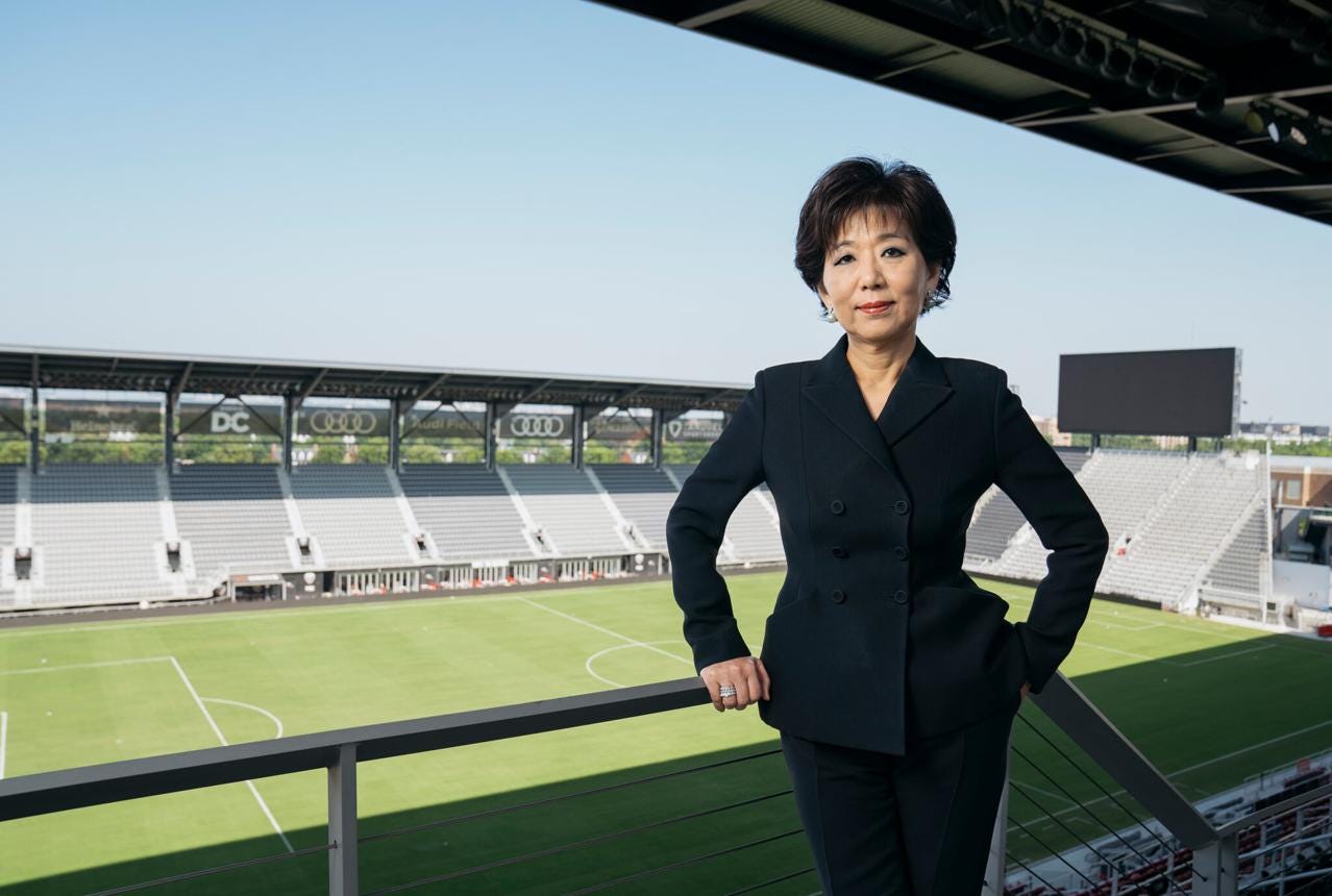 Michele Kang Is the Billionaire Patron of Women’s Pro Soccer<br/><small class="text-muted italic">By Kelli Luu | 10 Jun, 2025</small> | GOLDSEA | Asian American Daily Michele Kang Is the Billionaire Patron of Women’s Pro Soccer<br/><small class="text-muted italic">By Kelli Luu | 10 Jun, 2025</small> | GOLDSEA | Asian American Daily