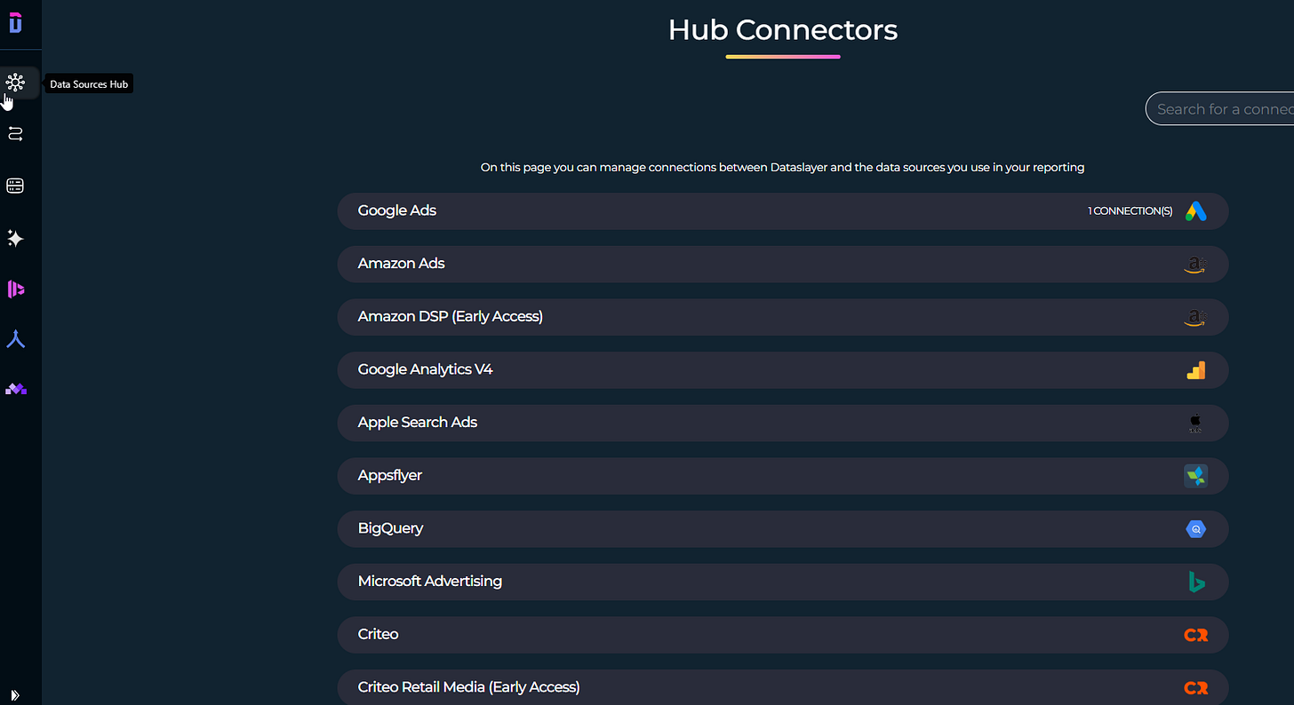 looker studio bible dataslayer data source hub
