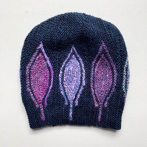 Petiola hat design by Woolly Wormhead