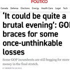 Four Days Out A Desperate And Rattled Trump Is Cancelling Rallies, Throwing DOJ At The Elections, And Getting His Ass Kicked All Across The Country
