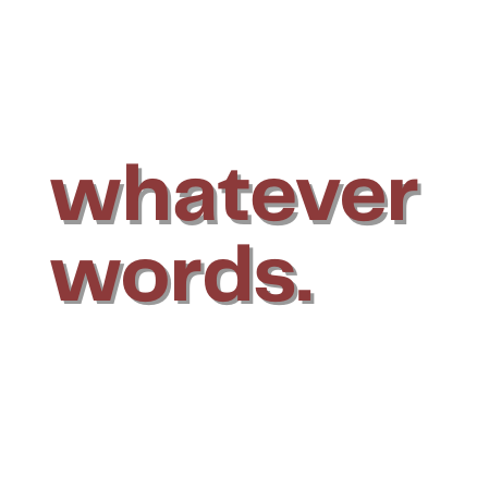 Whatever Words logo