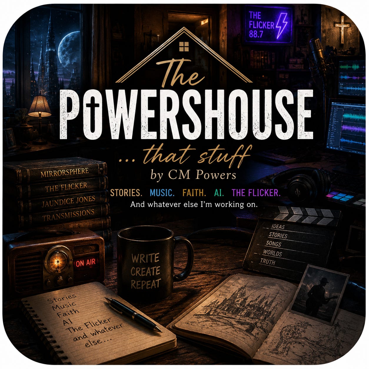 The PowersHouse ... that stuff by CM Powers